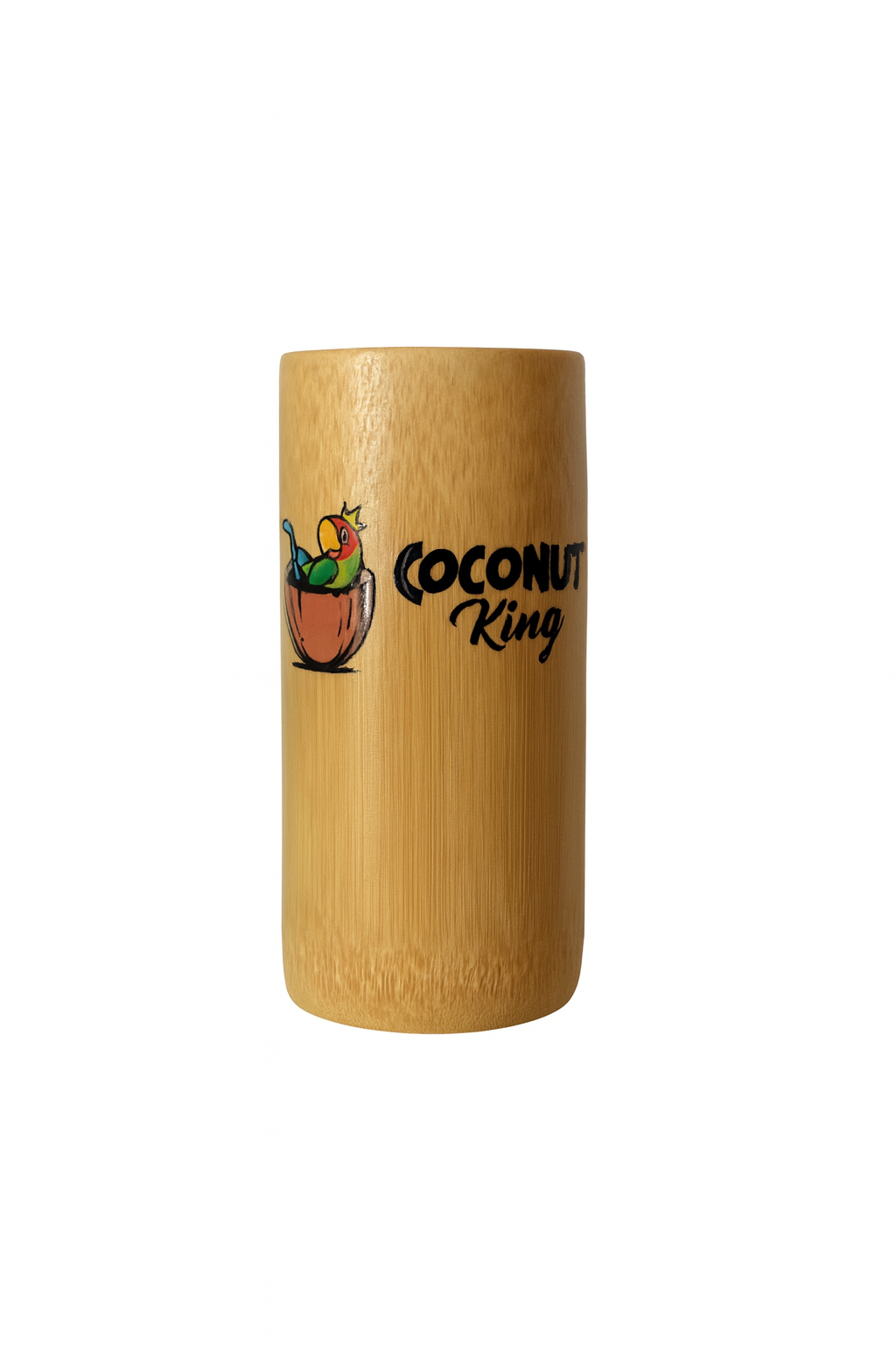 Custom Engraved or Printed Bamboo Cup