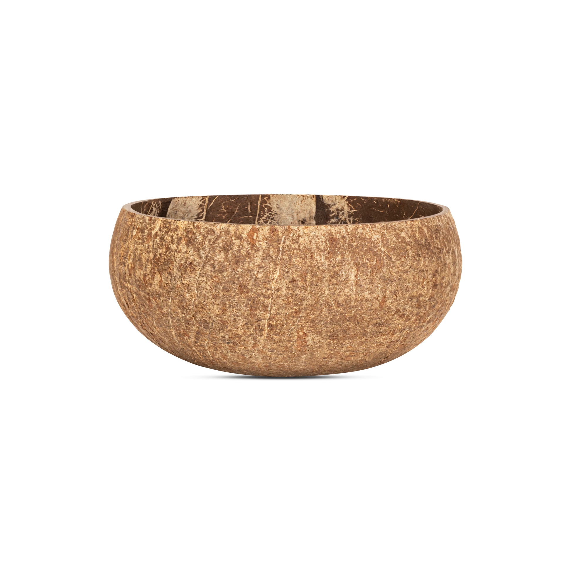 coconut shell extra large bowl on white background
