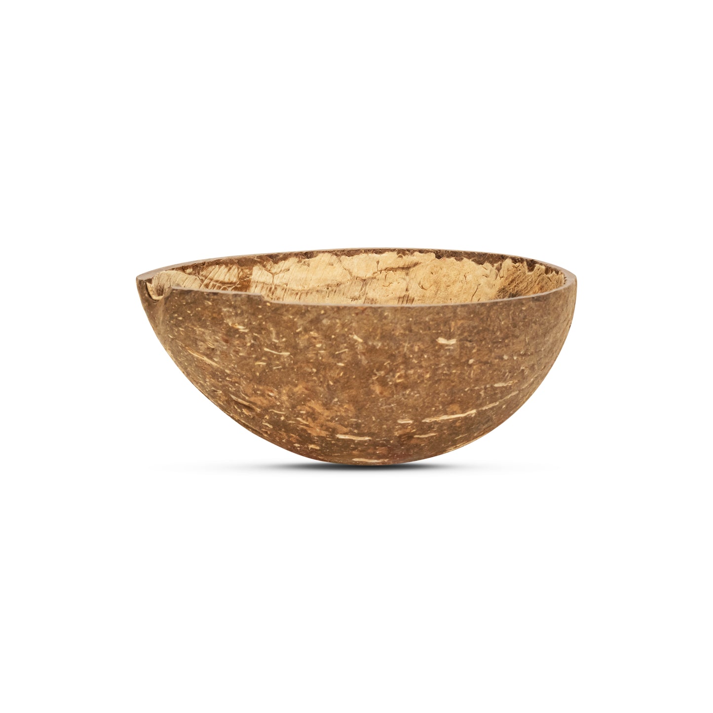 Small Coconut Shell half for coconut candles and coconut gelato