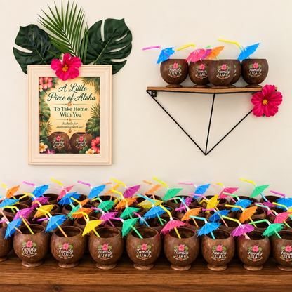 Custom Printed Coconut Cup